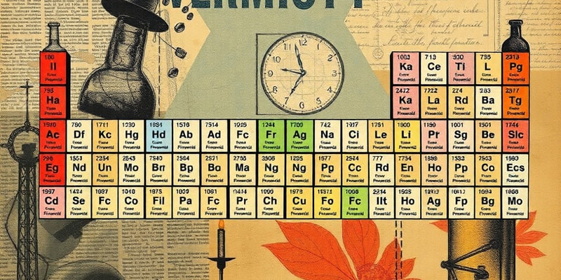 The Periodic Table and Its History