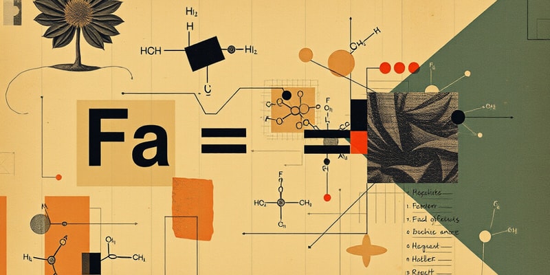 Naming and Chemical Formulas Flashcards