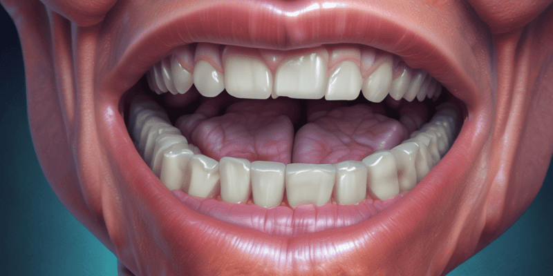 Dental Disorders: Hard Tissue Abnormalities