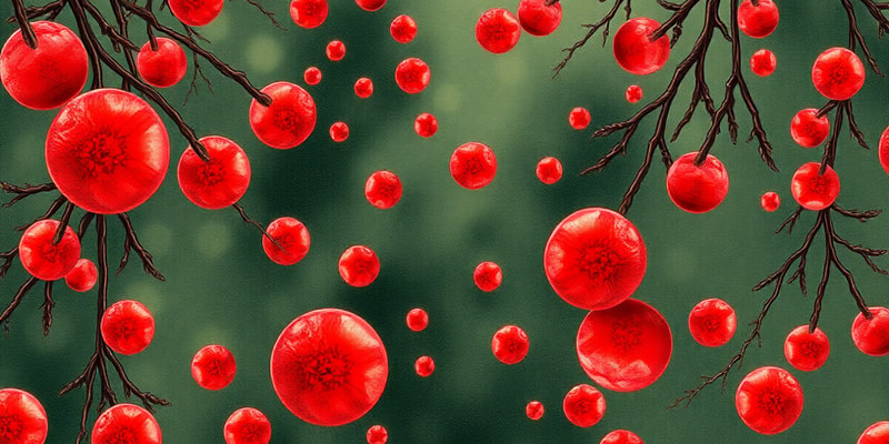 Hematopoiesis and Anemia Quiz