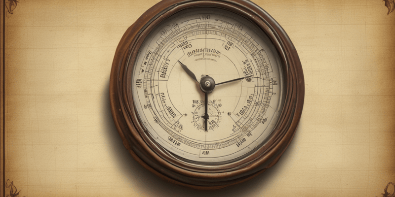Aneroid Barometer Overview