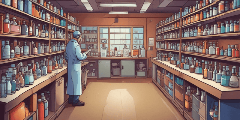 Pharmacy Lab: Preparing Solutions
