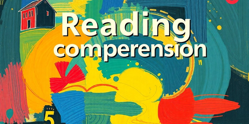 Reading Comprehension Strategies