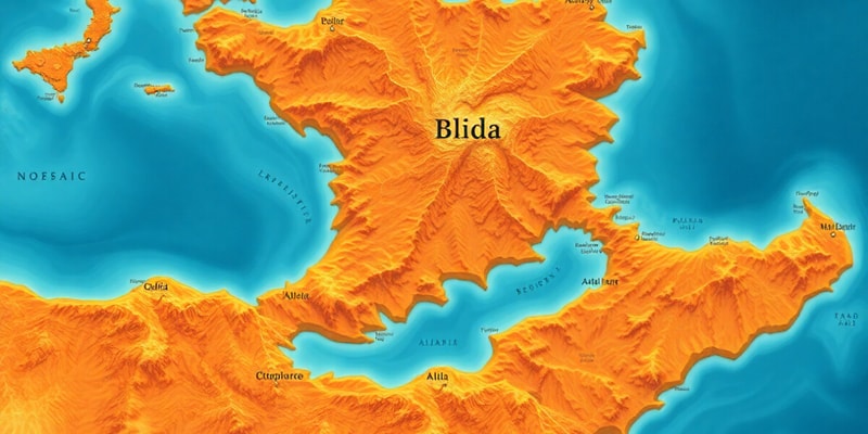 BLIDA, Algeria Map Quiz