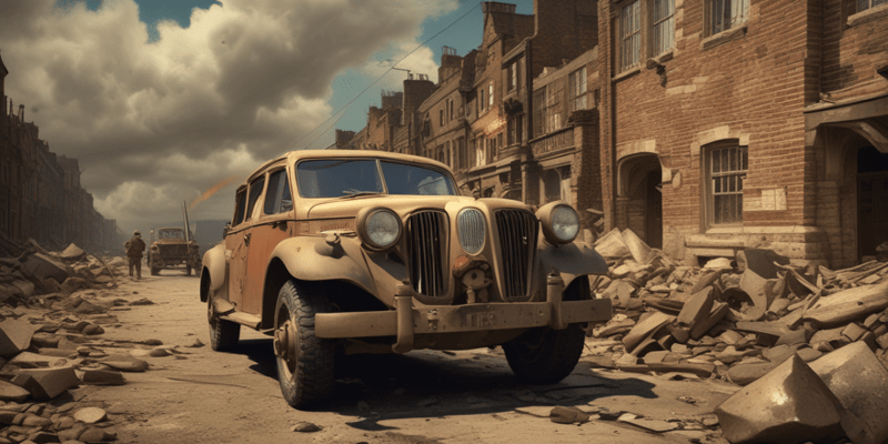 The Blitz: WWII Bombing Raids