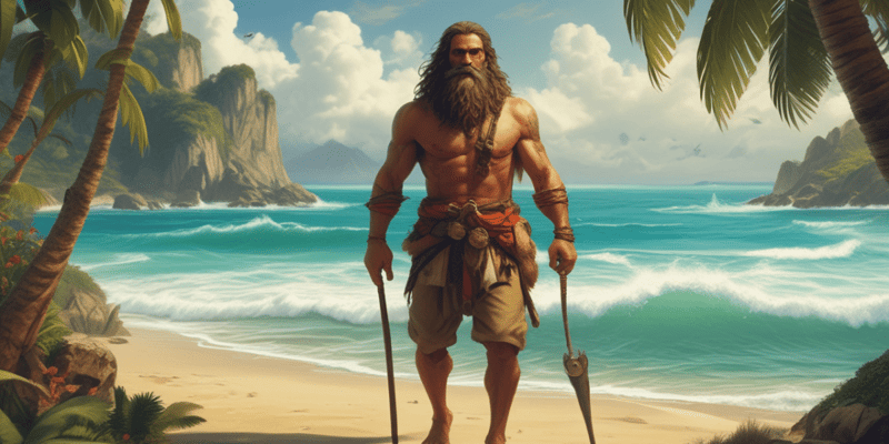 Robinson Crusoe Chapter 11: Finally Rescued
