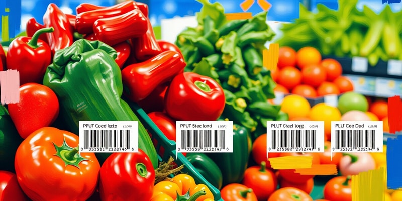 Walmart PLU Codes for Produce