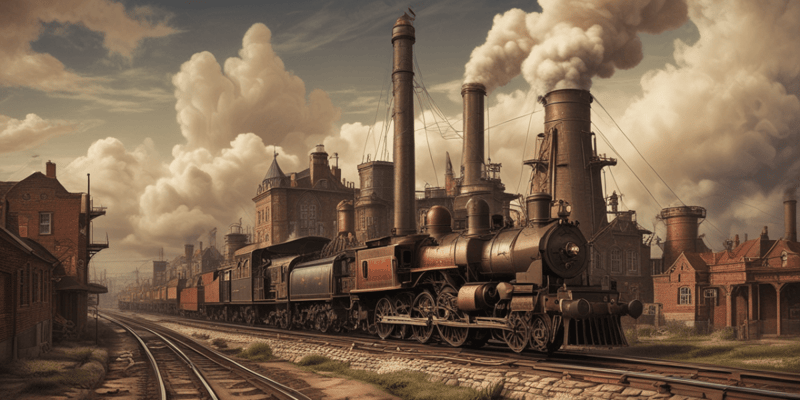 Causes and Effects of the Industrial Revolution