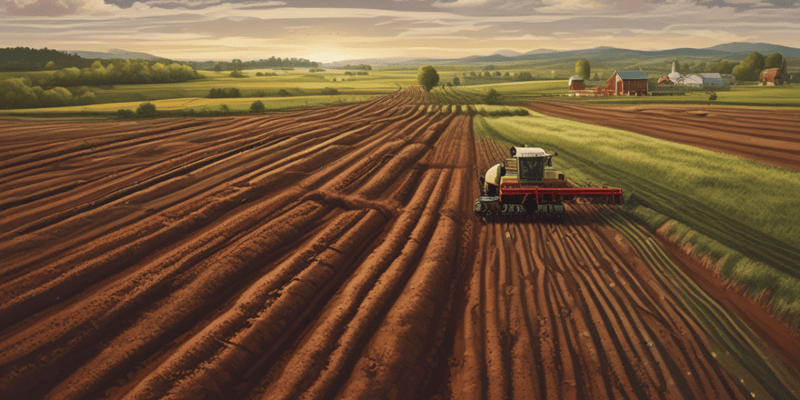 Soil Management in Agriculture