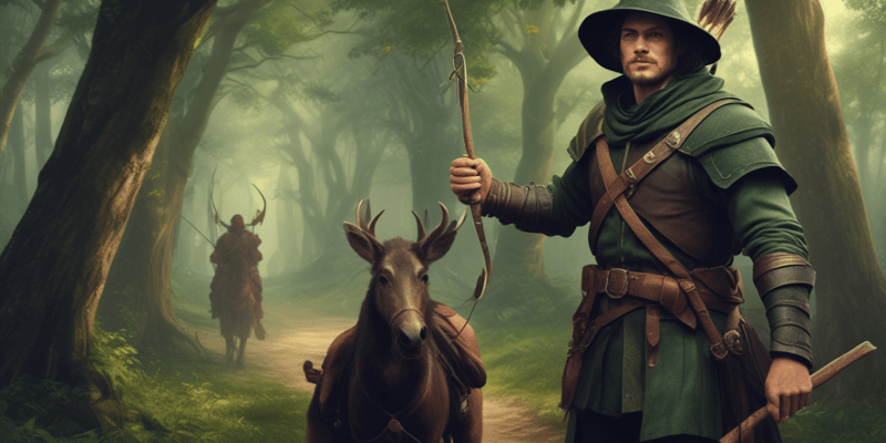 Robin Hood Outlaw Story