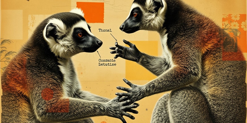 Lemur Communication and Mating Behaviors