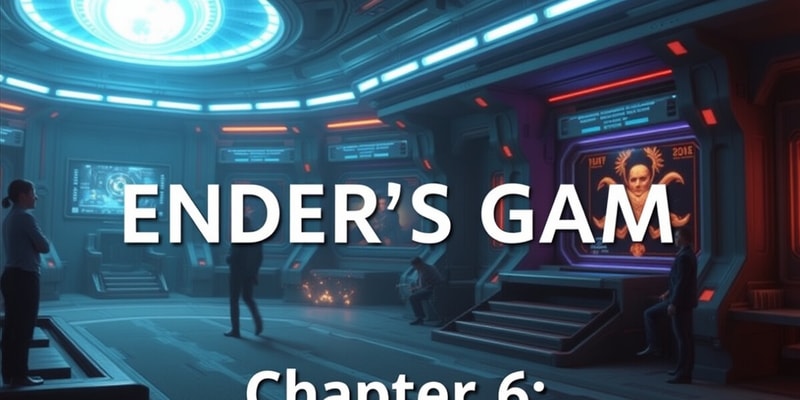 Ender's Game: Chapter 6 Flashcards