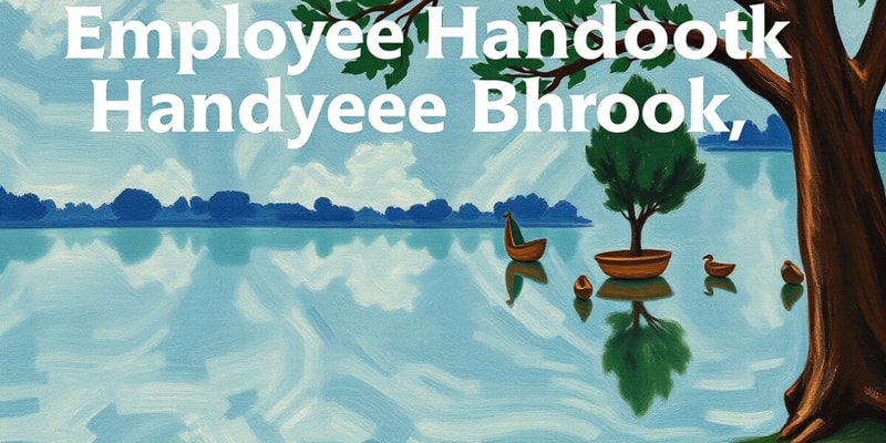 Employee Handbook 2024-2025