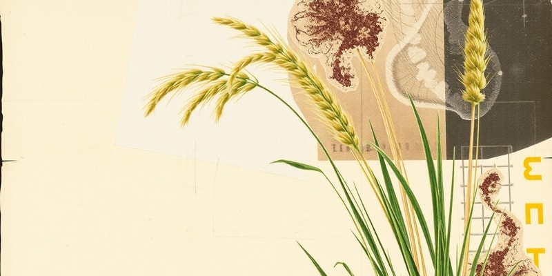 Botany of Eragrostis Tef