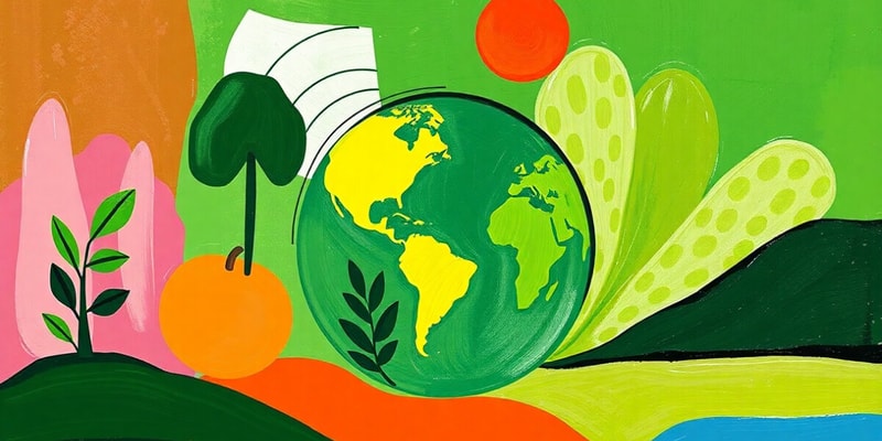 Green Consumption Principles Quiz