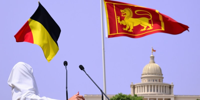 Comparative Politics: Belgium vs Sri Lanka