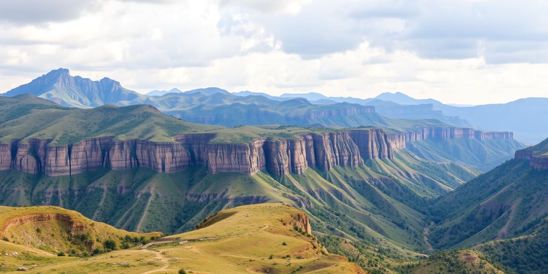 Geography Chapter: Landforms and Forces