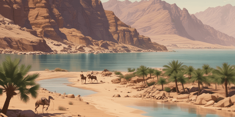 Wadi Darbat Oasis Quiz