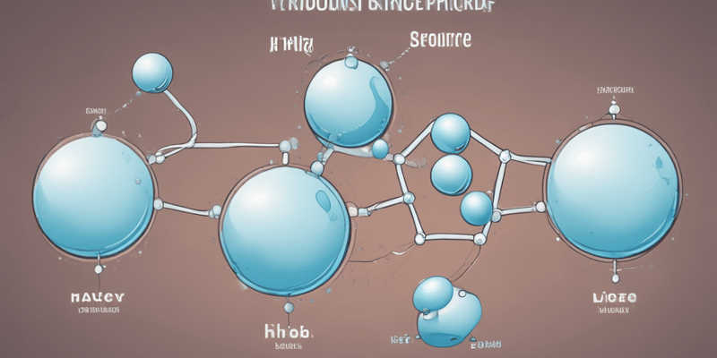 La molécule d'eau - Structure et Propriétés
