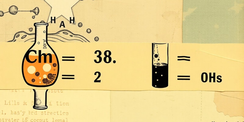 Chemical Reactions and Equations