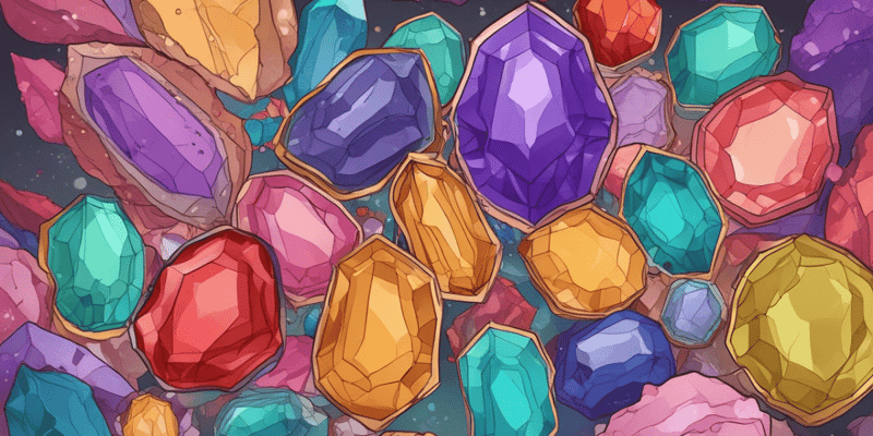 Gemstone Colors- KT