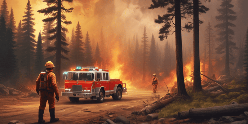 Lucha contra Incendios Forestales