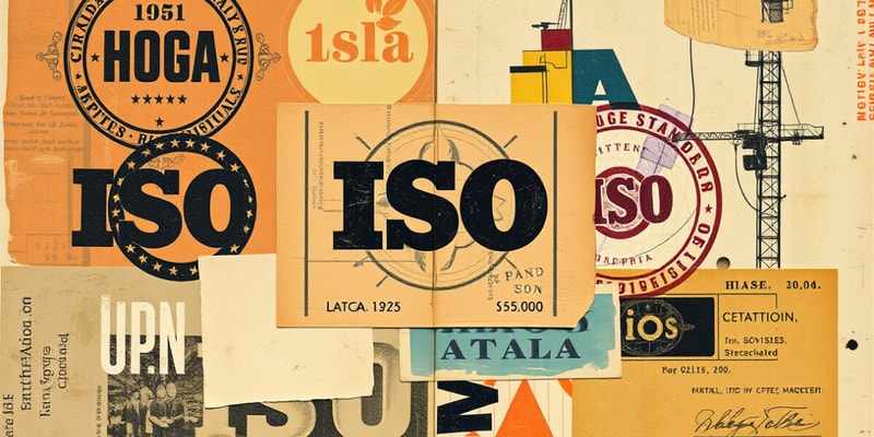 ISO Standards and Certifications Quiz