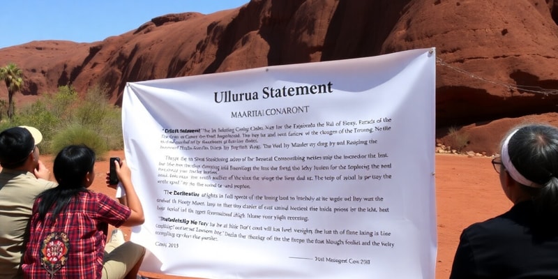 Uluru Statement and Makarrata Commission