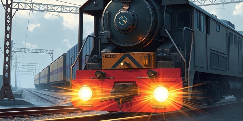 Train Parting: Coupler Forces and Definitions