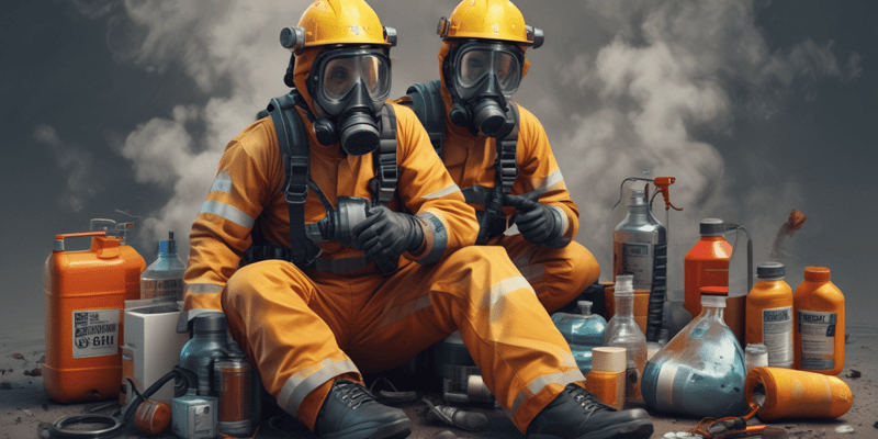 Identificación de sustancias químicas en emergencias