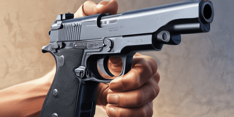 Florida Basic Recruit Training: Handgun Sight Alignment and Picture