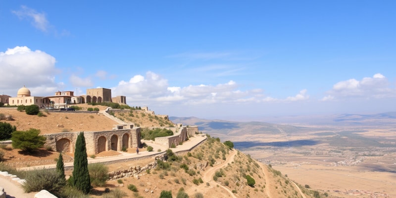 Geografía de Palestina: Galilea y Samaria