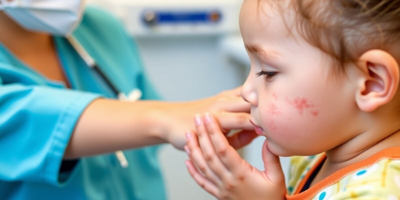 Pediatric Nursing Care and Skin Disorders