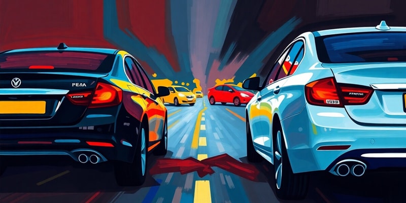 Types of Car Accidents Quiz