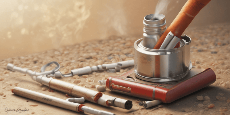 Nicotine Replacement Therapy (NRT) Quiz
