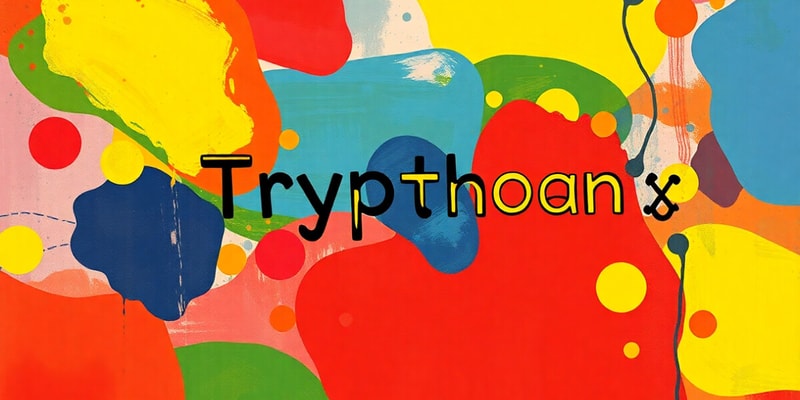 Hormone Classification: Tryptophan Derivatives