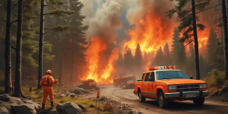 Protección Civil de Emergencia por Incendios Forestales