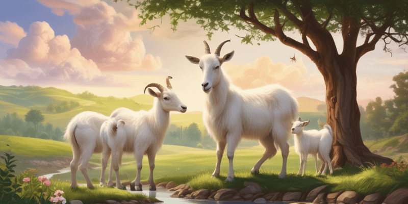 Mother Goat and Little Goats Moral Stories Quiz