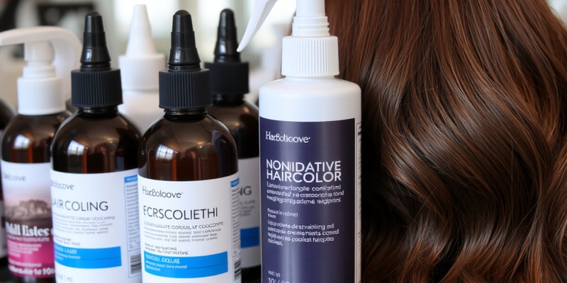 Haircoloring Products Overview