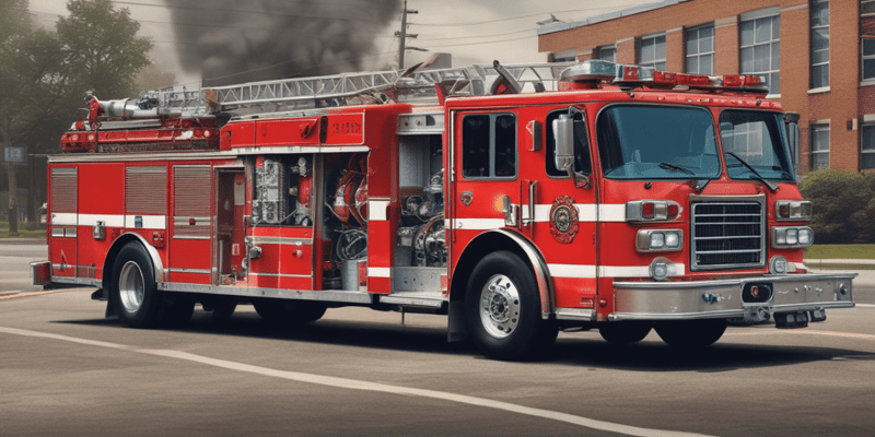 Hoffman Estates Fire Department Equipment Guidelines Quiz