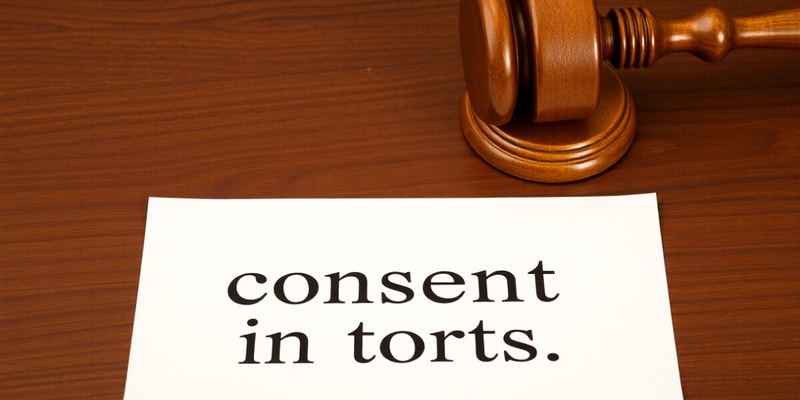 Privileges in Intentional Torts