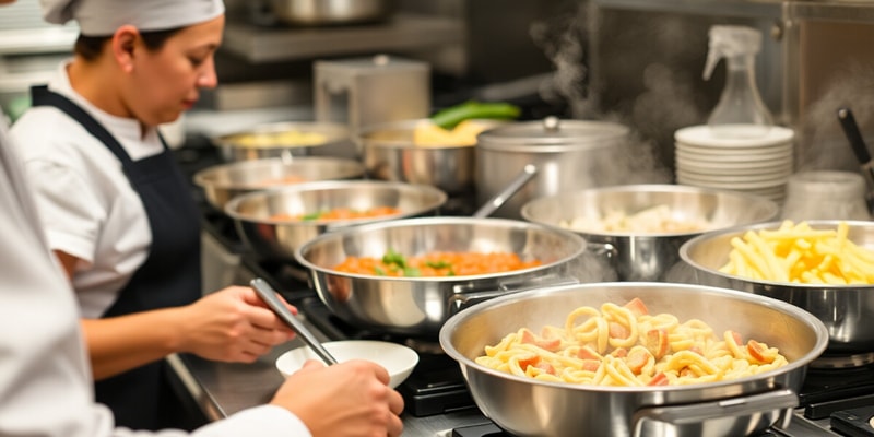 Tecnología Culinaria y Procesos de Preparación