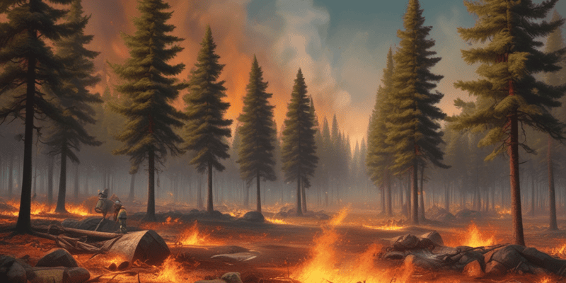 Proceso de Valoración en Incendios Forestales