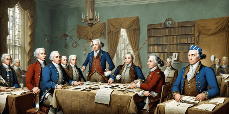 Launching the New Nation: Articles of Confederation and Constitutional Convention