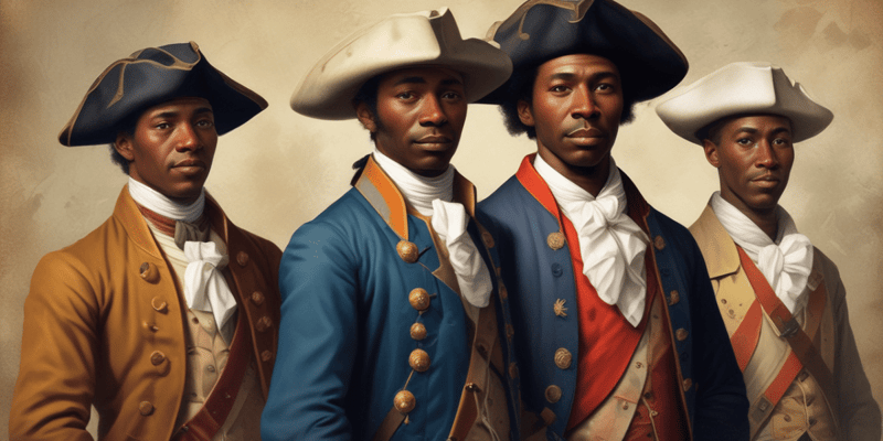 American Revolution: Slaves and Free Blacks