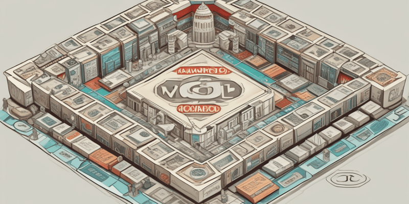 Market Economy MCQ 3 (monopoly)