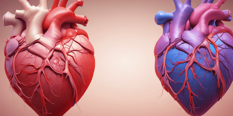 Coronary Artery Disease and Arteriosclerosis Quiz