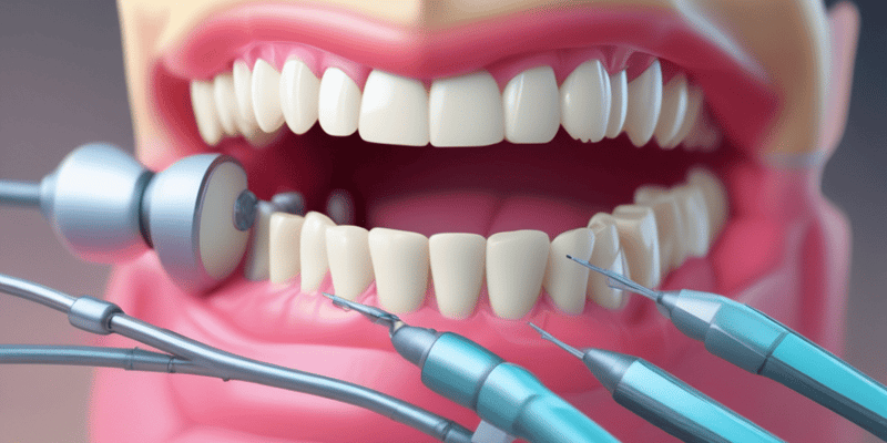Operative Dentistry: Scope and Objectives
