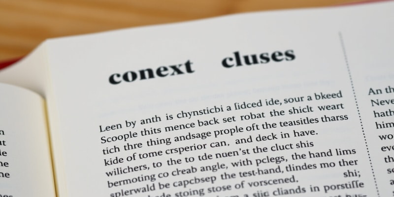 Types of Context Clues Quiz