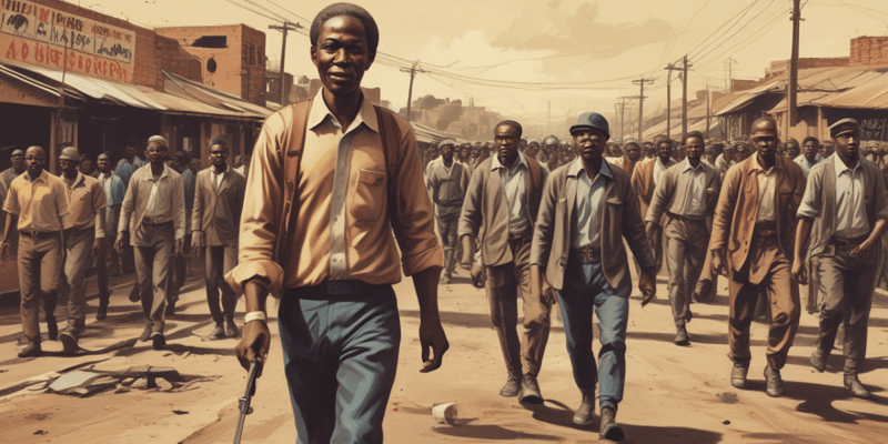 Gr 12 Geskiedenis Hfst 4.2: 1976 Soweto-opstand